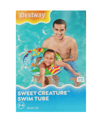 BESTWAY 36013 Turtle fish inflatable swimming circle