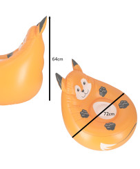 BESTWAY 75116 Inflatable fox pouffe chair
