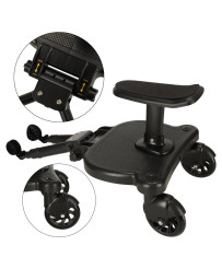 Stroller add-on with baby...