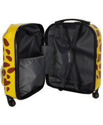 Children's travel suitcase on wheels giraffe