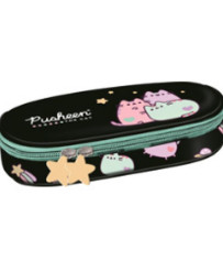 Pouch pencil case ustified with flap Pusheen Pastel