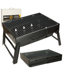 Folding charcoal grill in...