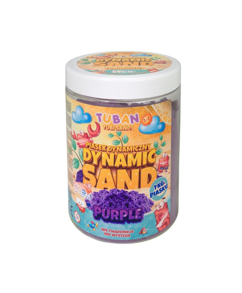 TUBAN Dynamic Sand 1kg purple