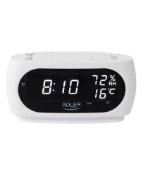 Adler AD 1186W Alarm clock with humidity temperature measurement