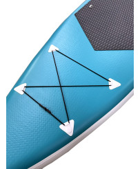 Protective trampoline pad with sponge