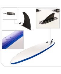 SUP Inflatable board with accessories gray 320cm
