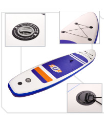 SUP Inflatable board with accessories navy blue 380cm