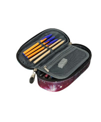 Padded sachet pencil case with flap Nebula