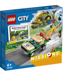 LEGO Pilsētas savvaļas dzīvnieku glābšanas misijas