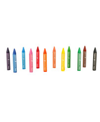Jumbo Colorpeps candle crayons 12 pcs.