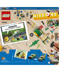 LEGO Pilsētas savvaļas dzīvnieku glābšanas misijas