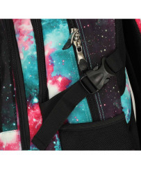 4 compartment school backpack 17 inch cosmos Niebula