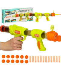 Nerfy cartridge ball gun...