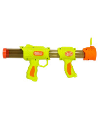 Nerfy cartridge ball gun 2-in-1 green