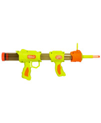 Nerfy cartridge ball gun 2-in-1 green