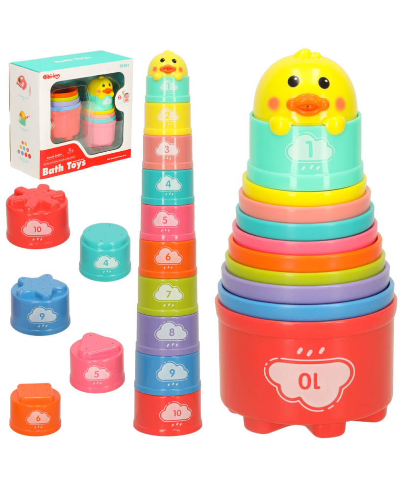 Jenga bath toy