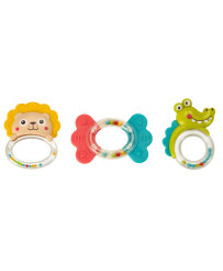 Sensory teether rattle set of 12 pcs.