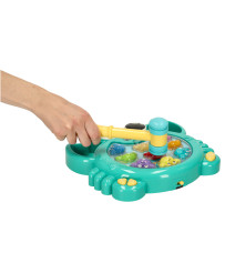 Interactive 2-in-1 crab fishing pounder game