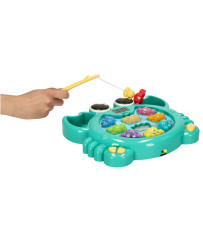 Interactive 2-in-1 crab fishing pounder game