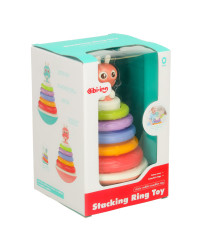 Sensory tower pyramid balancing toy