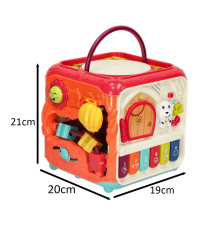 Sensory toy for children cube 6in1