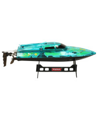 Remote control boat RC Revolt ILLUMINATOR green