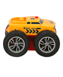 RC Revolt 2 Sided Rescue Racer remote controlled car blue