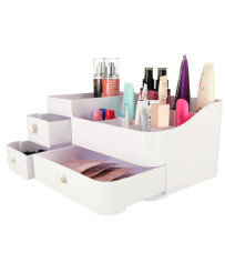 Cosmetics organizer for bathroom casket