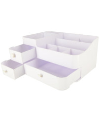 Cosmetics organizer for bathroom casket