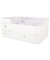 Cosmetics organizer for bathroom casket