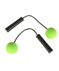 Wireless training skipping rope green and black