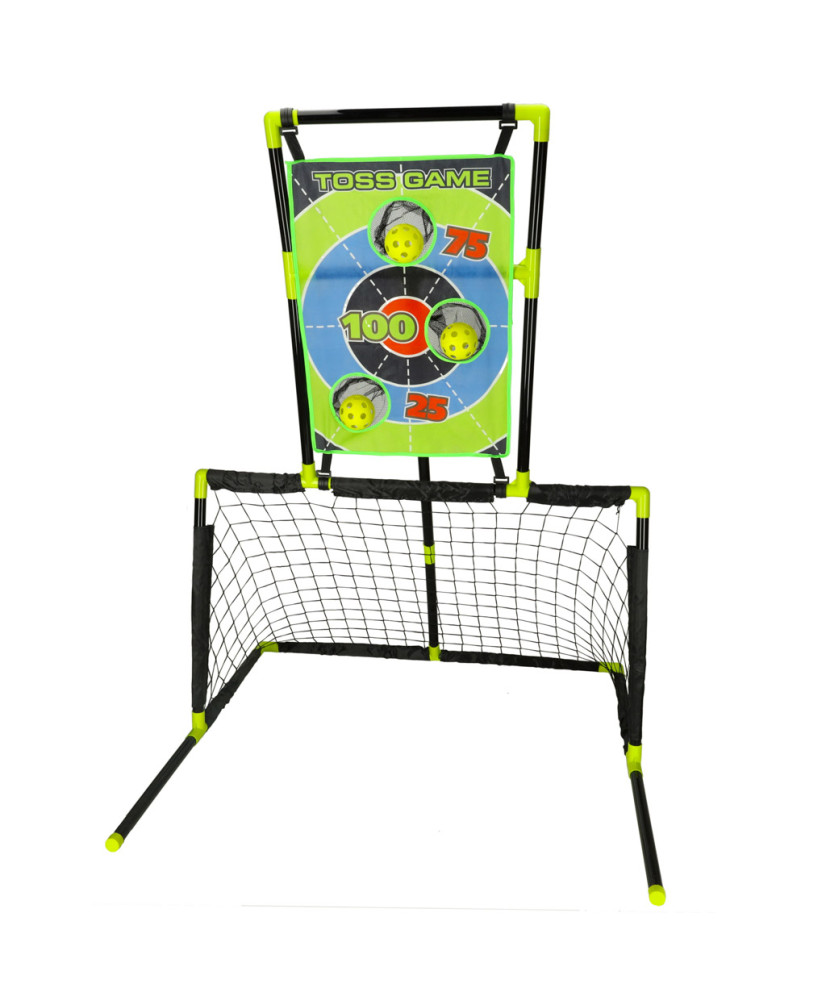 Sports set 6in1 goal basket field hockey ball shield