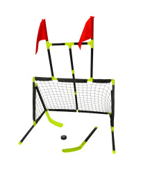 Sports set 6in1 goal basket field hockey ball shield