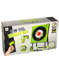 Silicone dartboard axe target for children