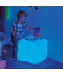 TTS Sensory Colour Changing Light Cube Table