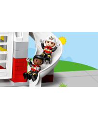 LEGO DUPLO Ugunsdzēsības stacija un helikopters