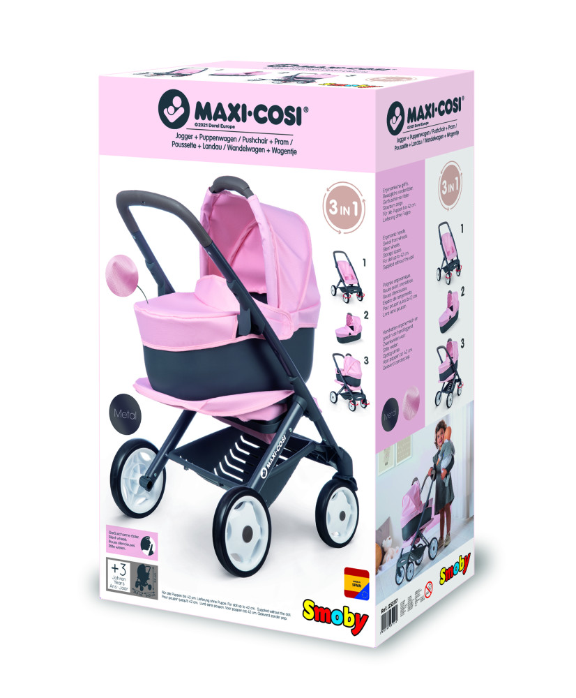 Smoby Maxi-Cosi kombi lētīšu vilciena komplekts