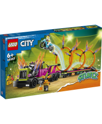 LEGO City Stunt Truck & Ring of Fire Challenge