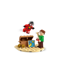 LEGO Spidey komanda Zelta Goblina gaismas stacijā