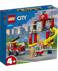 LEGO City Fire Station and...
