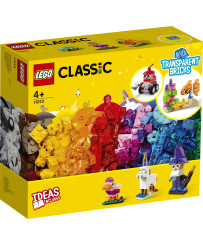 LEGO Klasiskie, radoši caurspīdīgi ķieģeļi