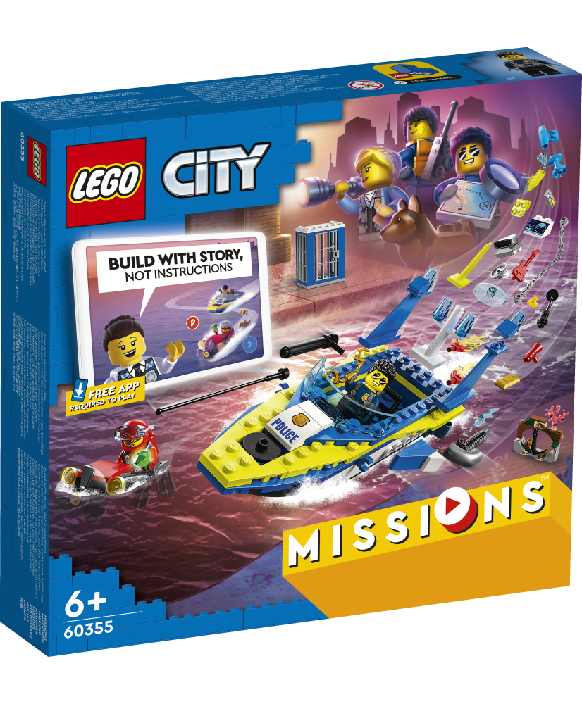 LEGO Pilsētas ūdens policijas detektīvu misijas
