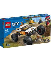 LEGO Pilsēta 4x4 Dzelzceļa piedzīvojumi