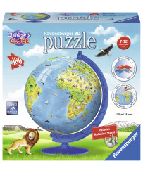 Ravensburger 3D Puzzle Ball 180 pc Children's Globe