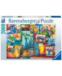 Ravensburger Puzzle 2000 pc Melnības klusums