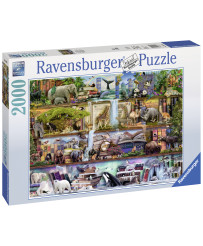 Ravensburger Puzzle 2000 pc Animal Kingdom