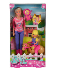 Simba Doll Steffi Horse Training Doll Set