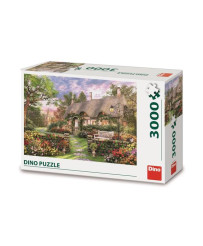 Dino Puzzle 3000 pc Romantiskā lauku māja