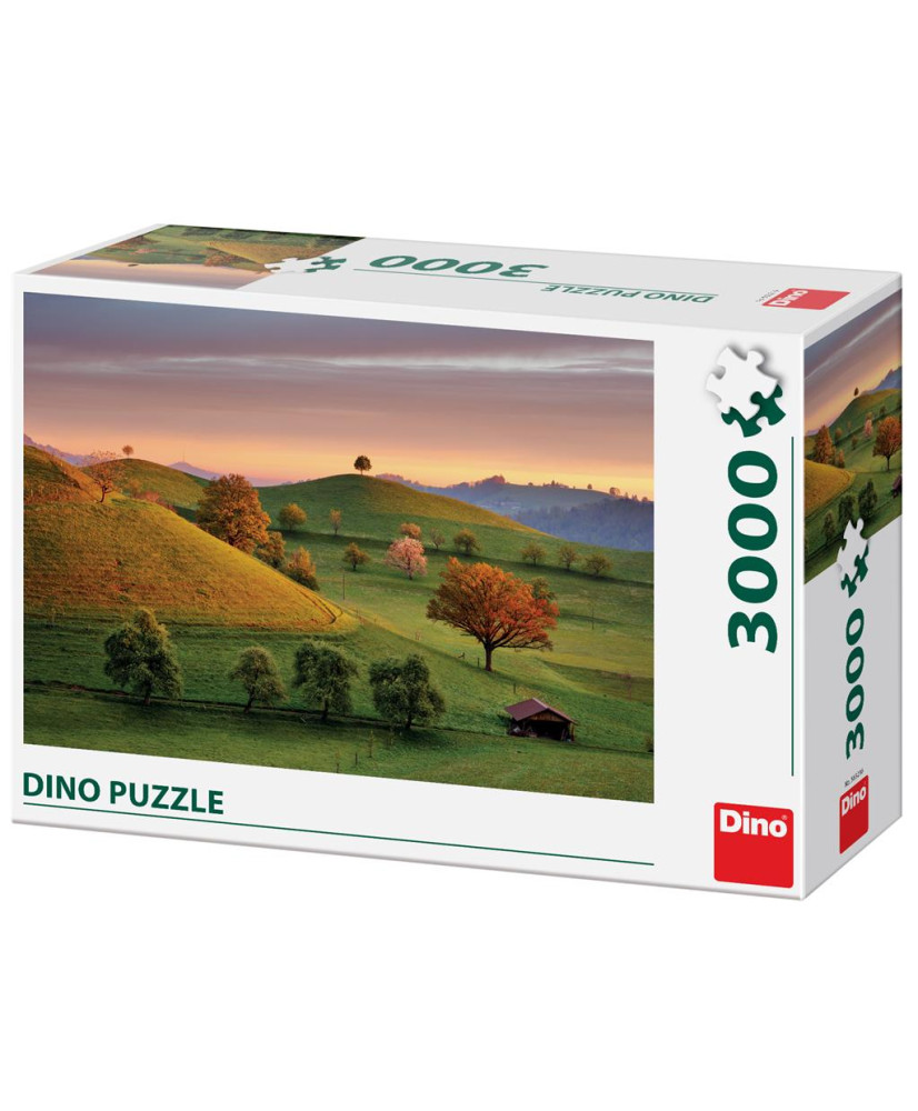 Dino Puzzle 3000 pc Fairytale Sunrise