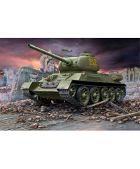 Revelli plastmasas modelis T-34/85 Mērogs: 1:72
